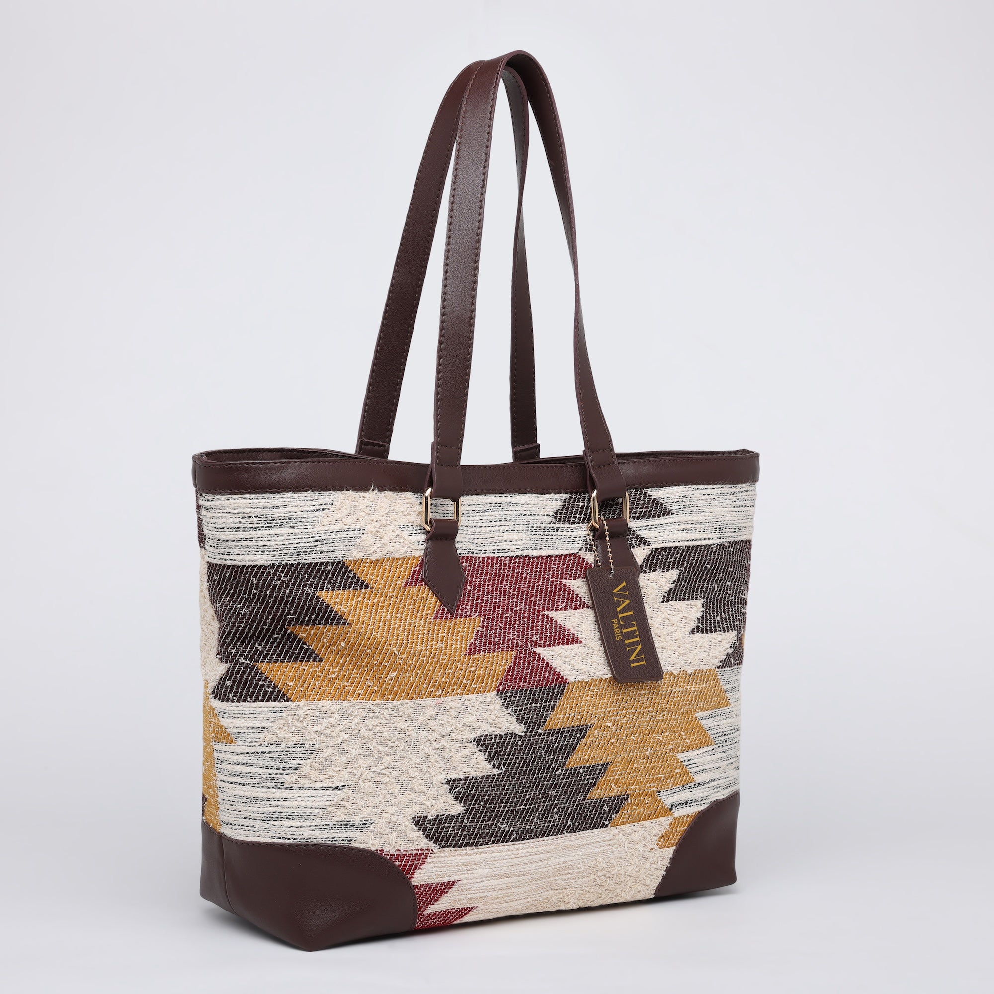 AUTUMN JACQUARD BAG- DUSKY