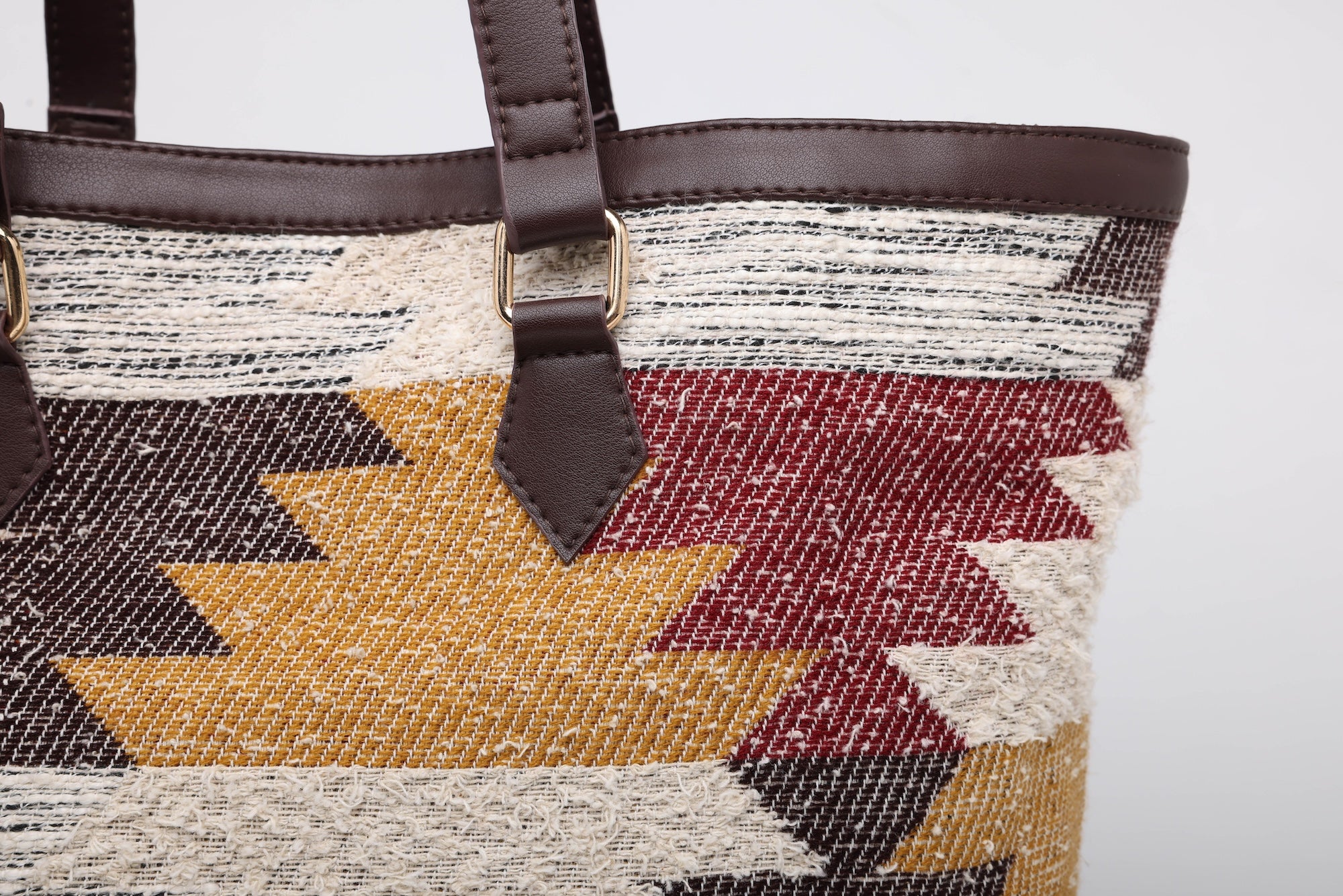 AUTUMN JACQUARD BAG- DUSKY