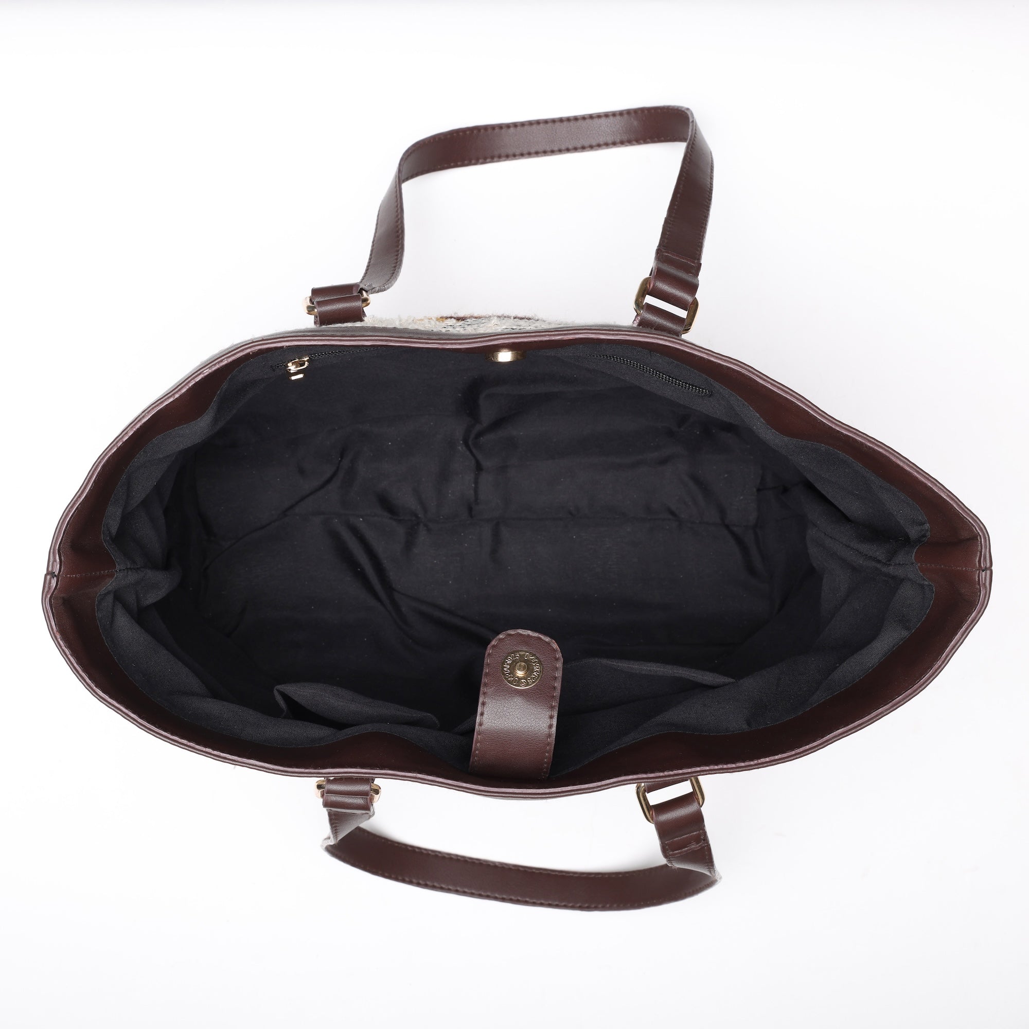 AUTUMN JACQUARD BAG- DUSKY