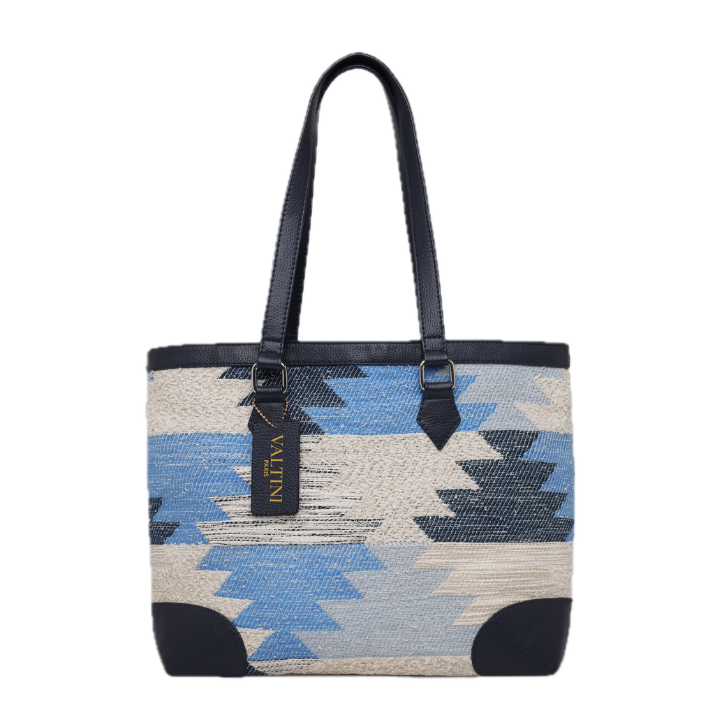 AUTUMN JACQUARD BAG- BLUE