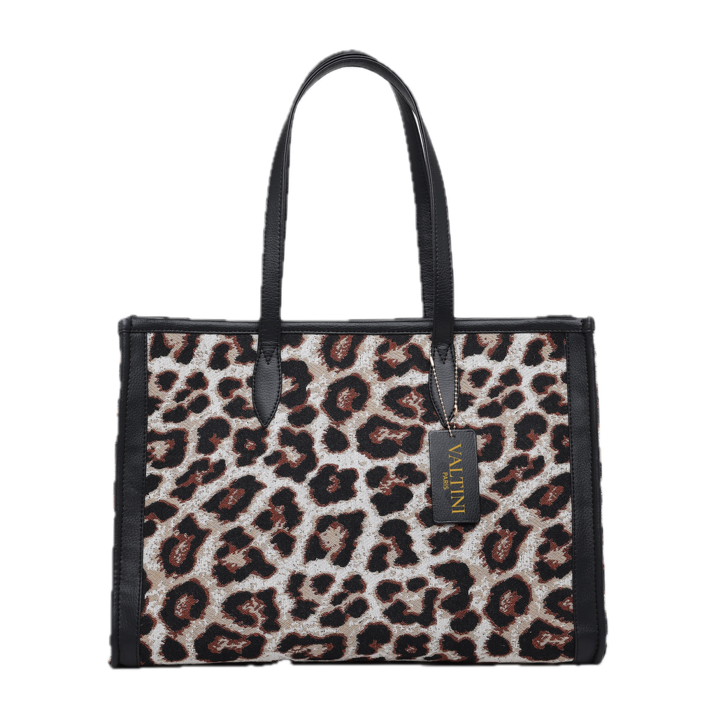ARIZONA LEOPARD JACQUARD BAG