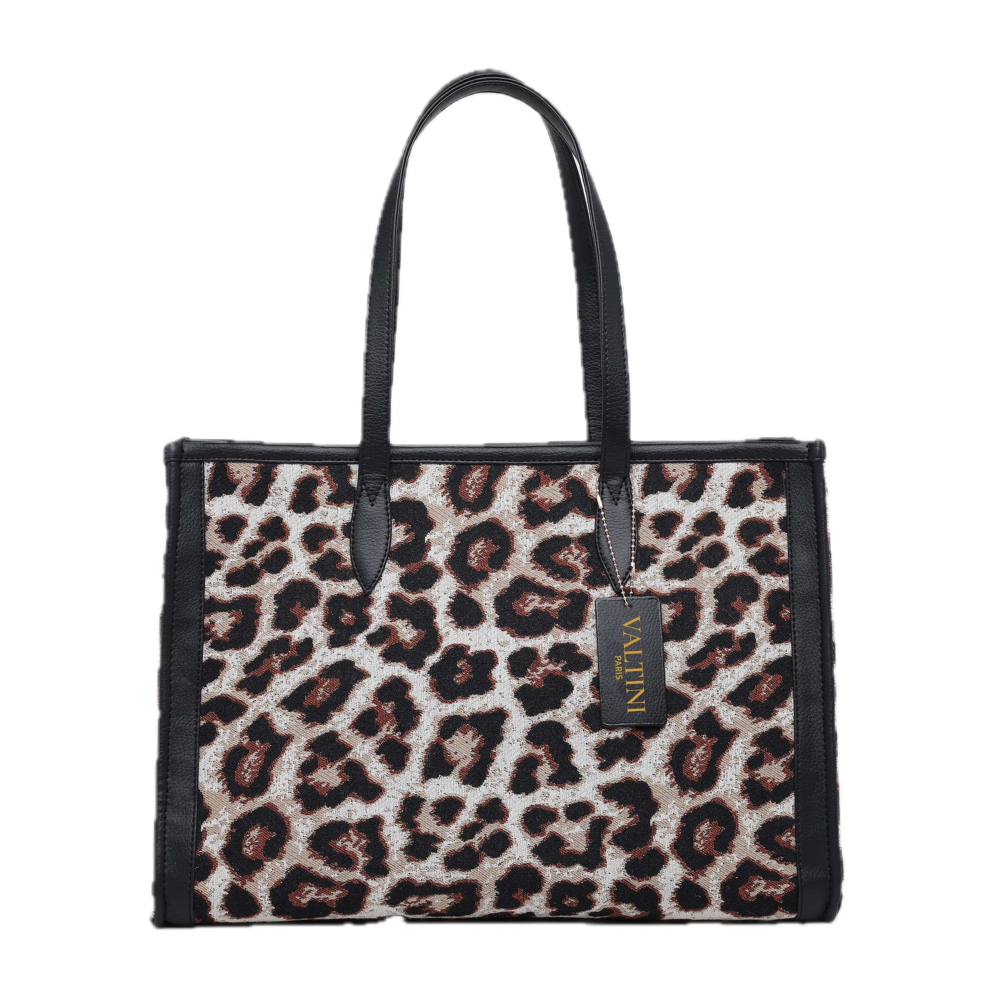 ARIZONA LEOPARD JACQUARD BAG