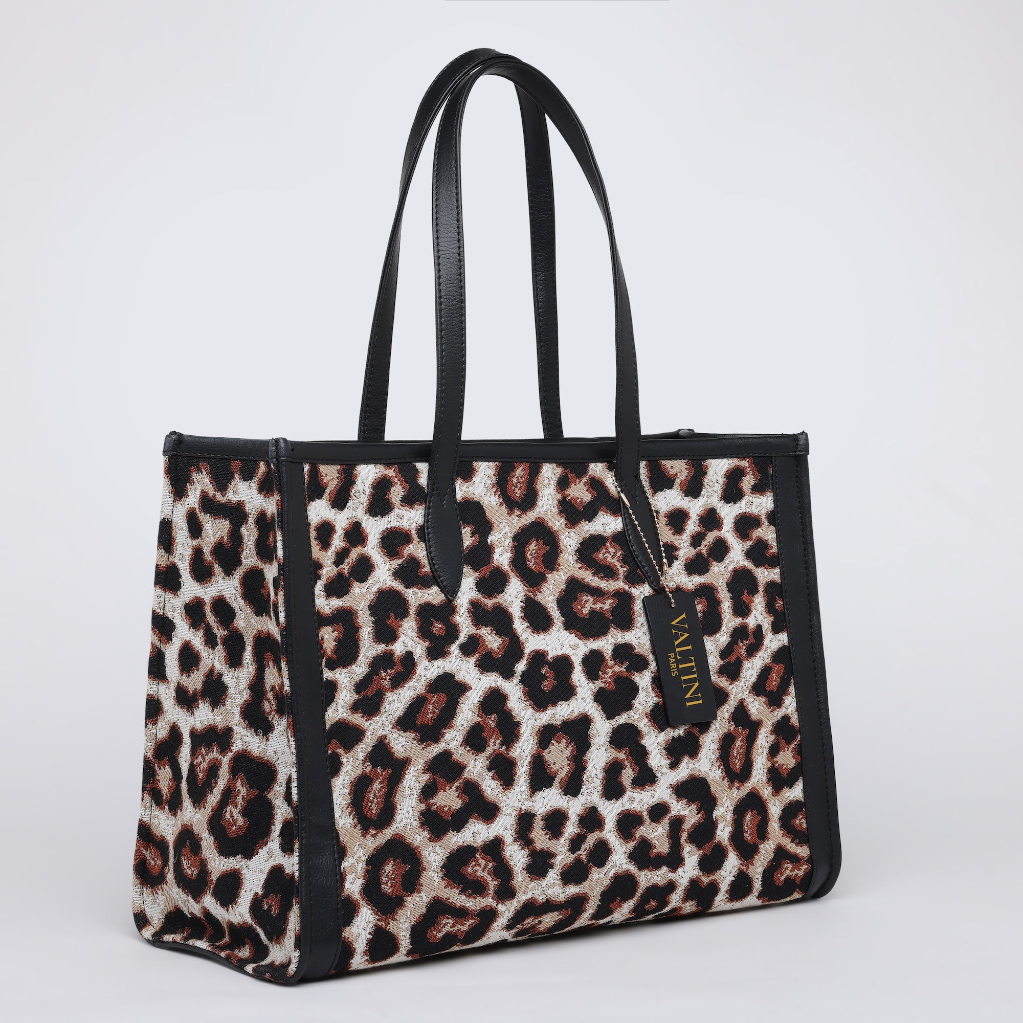 ARIZONA LEOPARD JACQUARD BAG