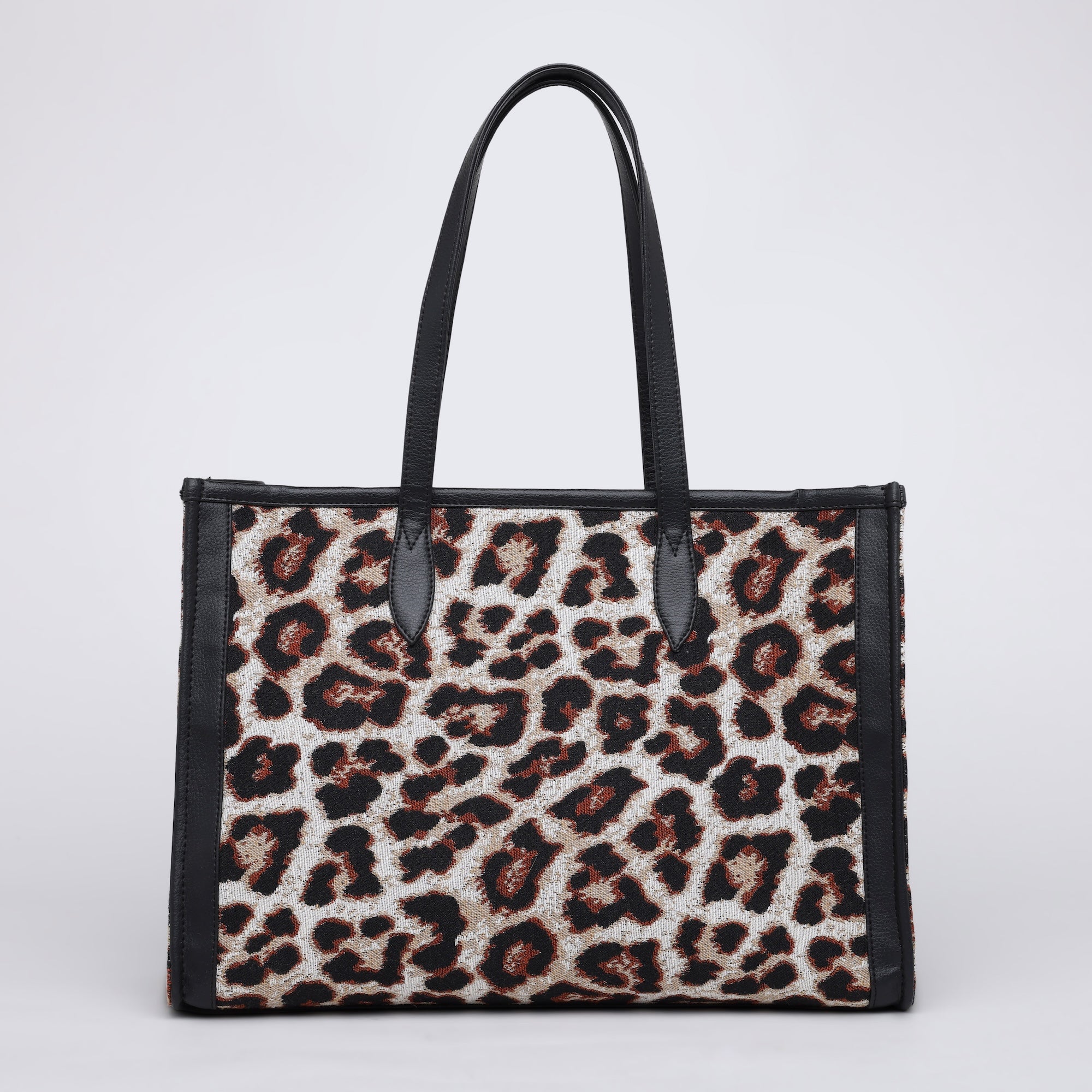 ARIZONA LEOPARD JACQUARD BAG