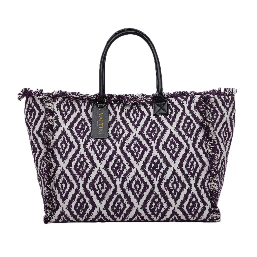 LILAC JACQUARD BAG