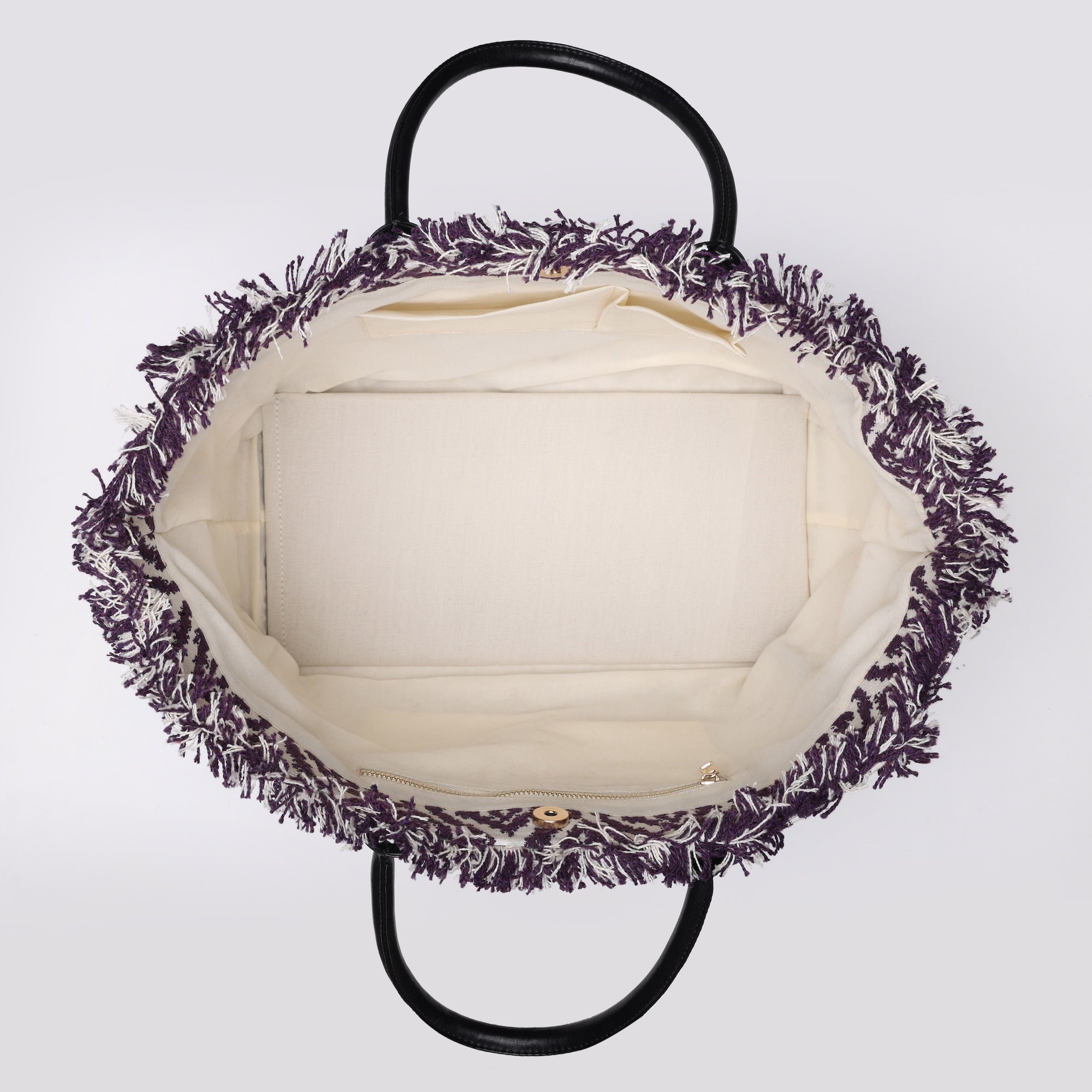 LILAC JACQUARD BAG