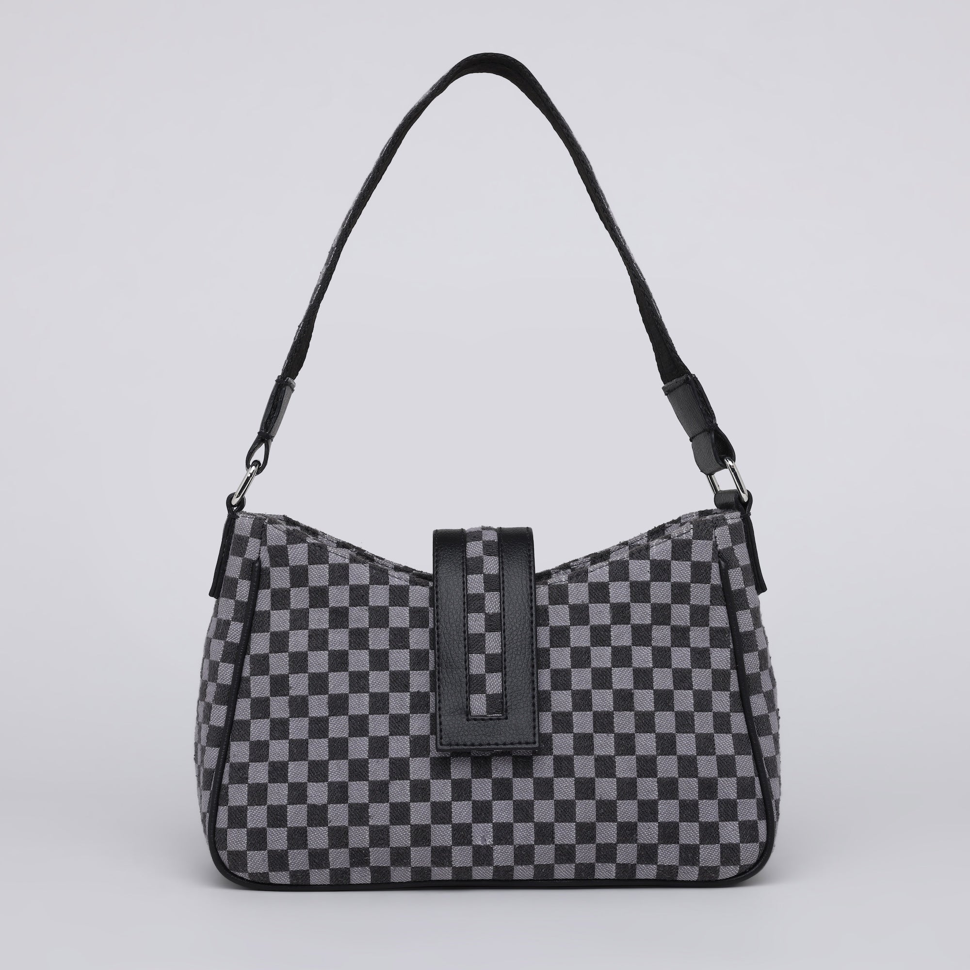 MOSAIC SHOULDER BAG Black