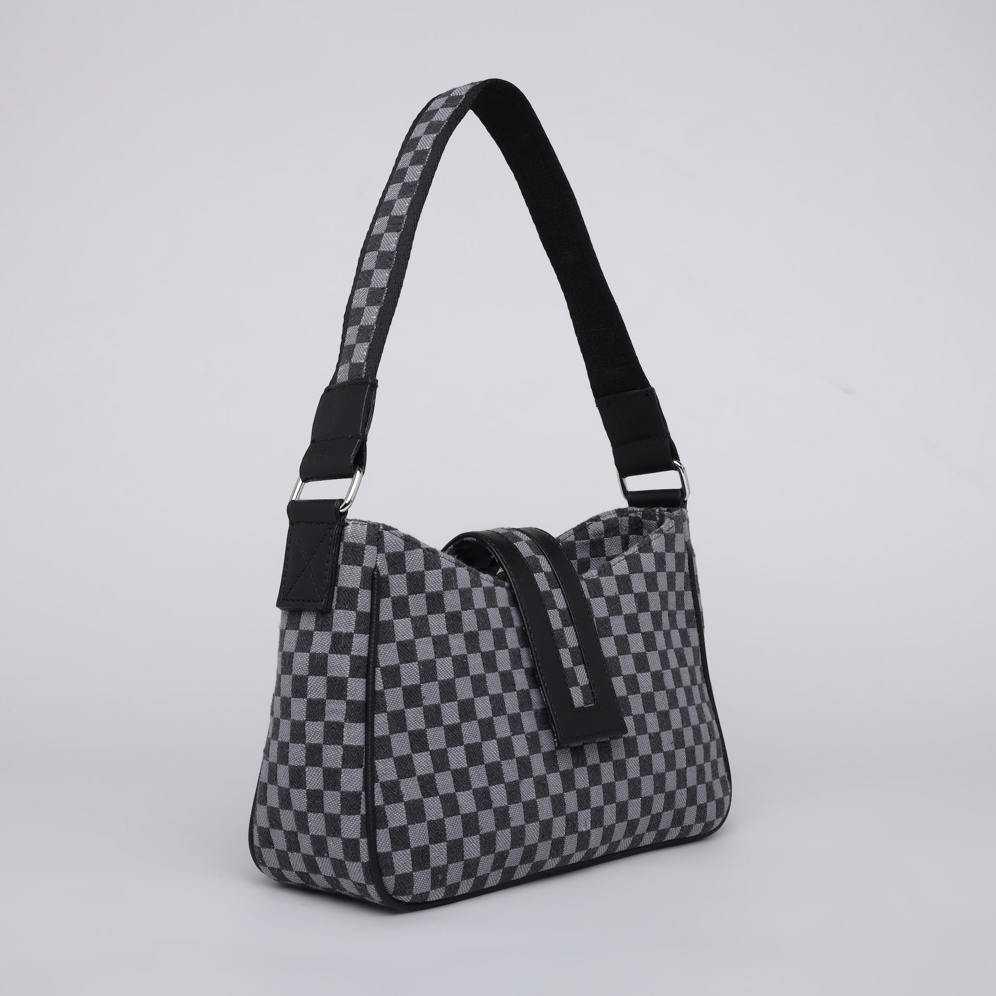 MOSAIC SHOULDER BAG Black