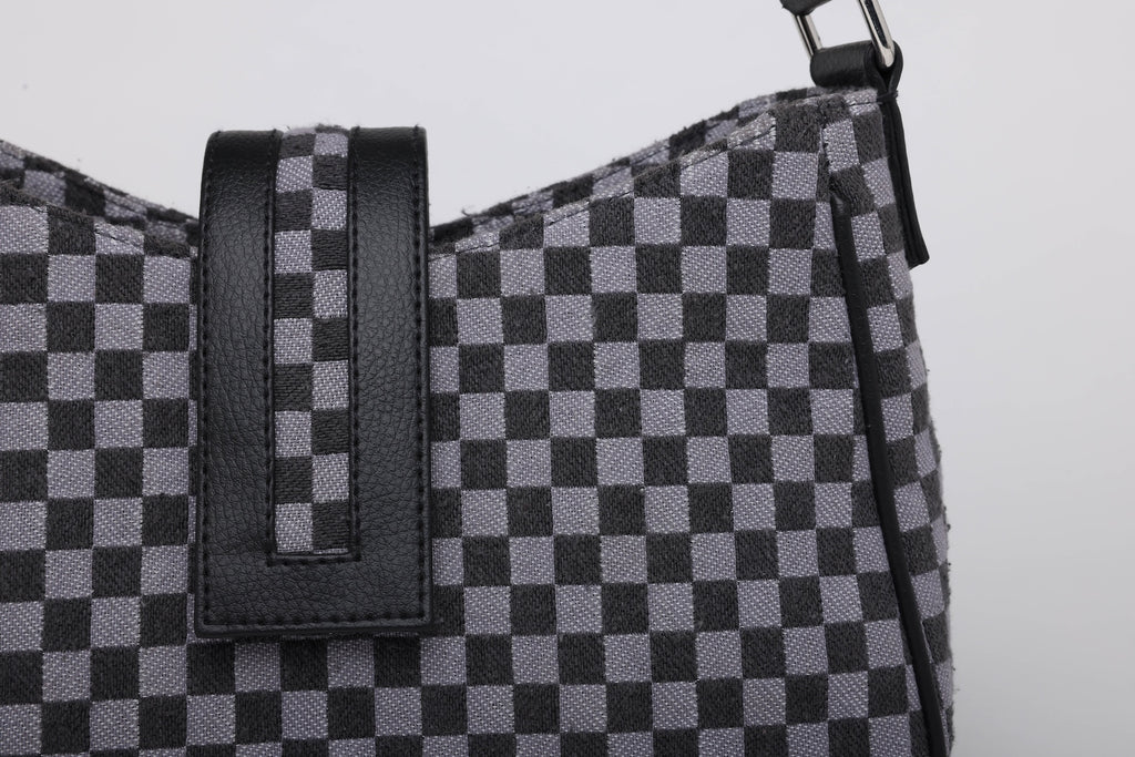 MOSAIC SHOULDER BAG Black