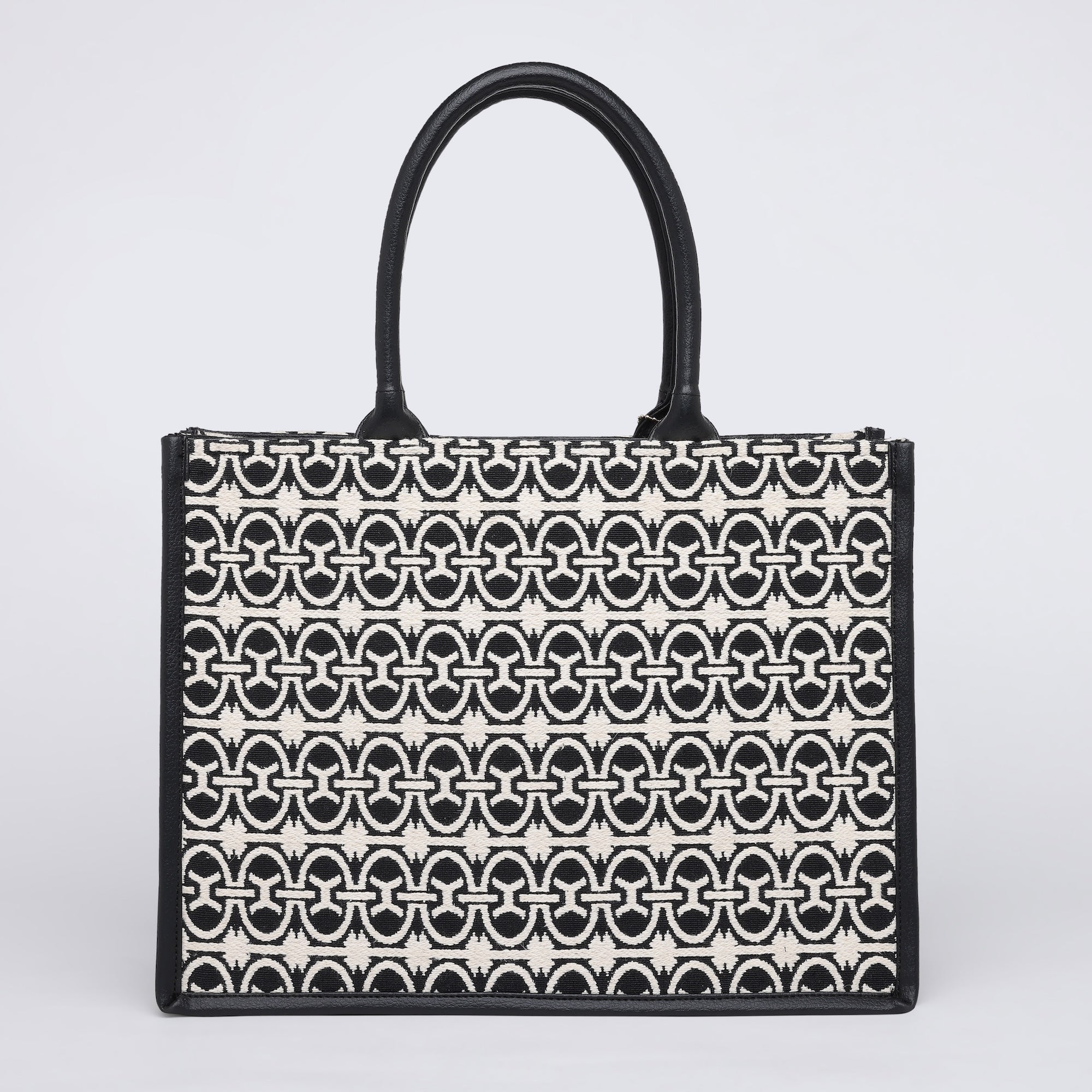 ROME JACQUARD BAG Black
