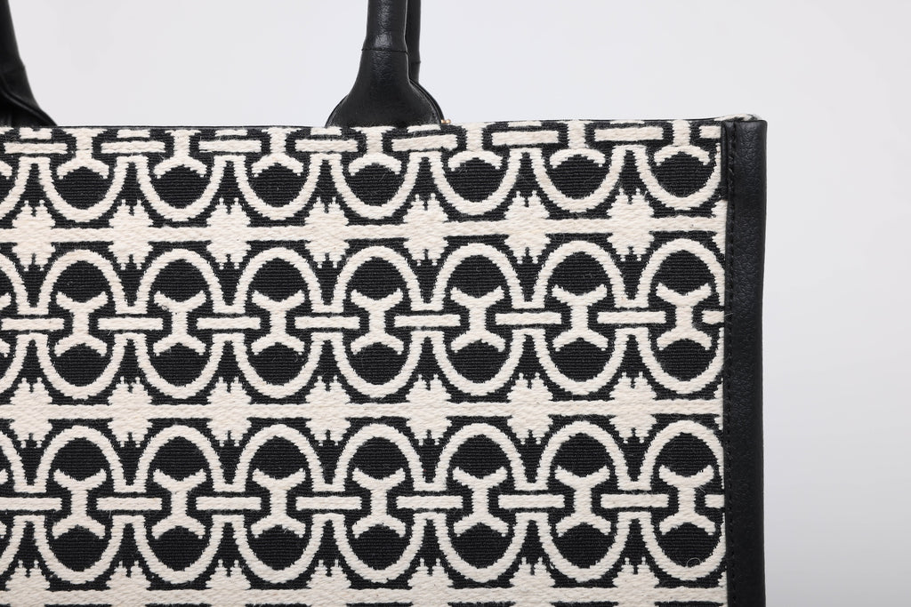 ROME JACQUARD BAG Black