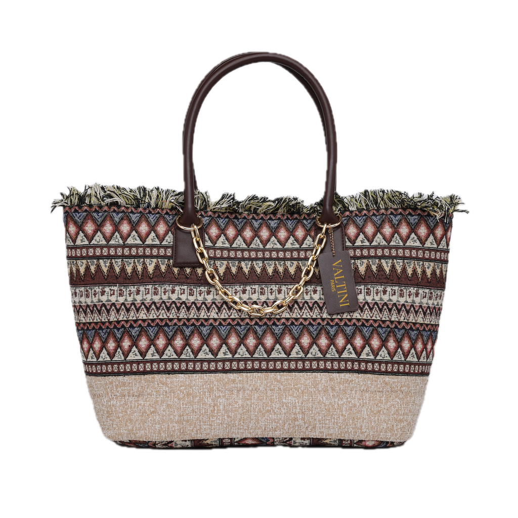 IBIZA FRINGES JACQUARD BAG