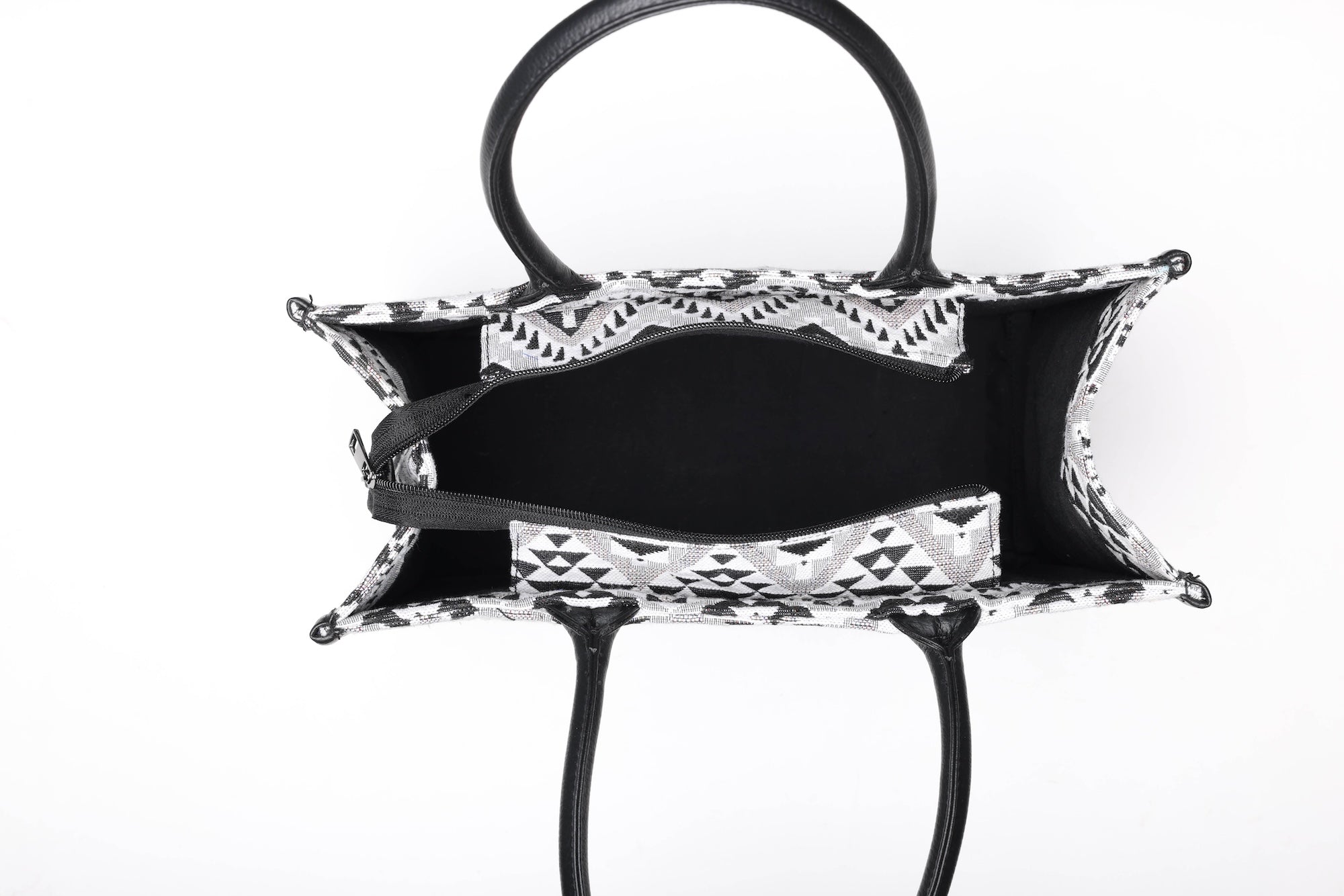MEXICAN JACQUARD BAG Black