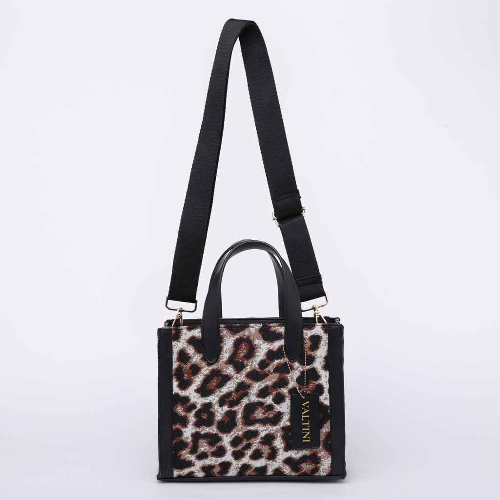 Leopard Jacquard Sling Shoulder