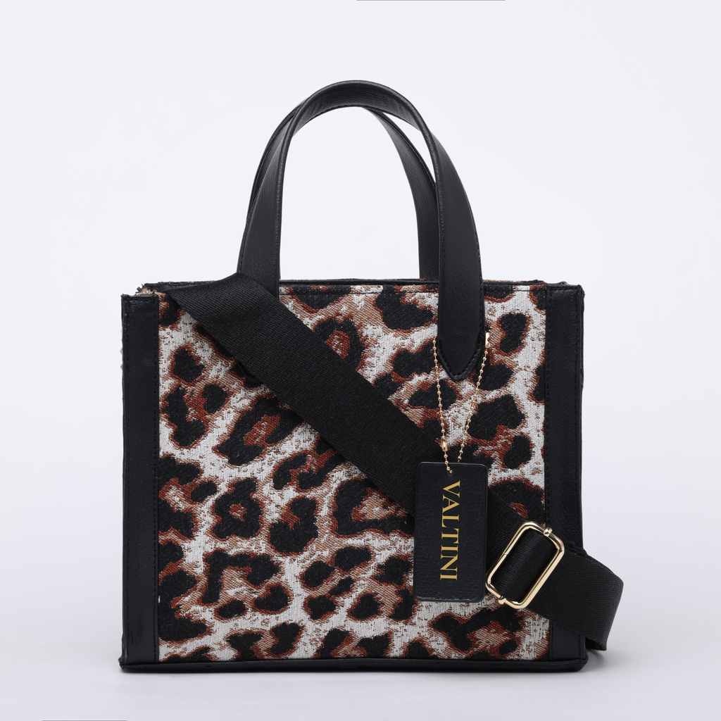 Leopard Jacquard Sling Shoulder