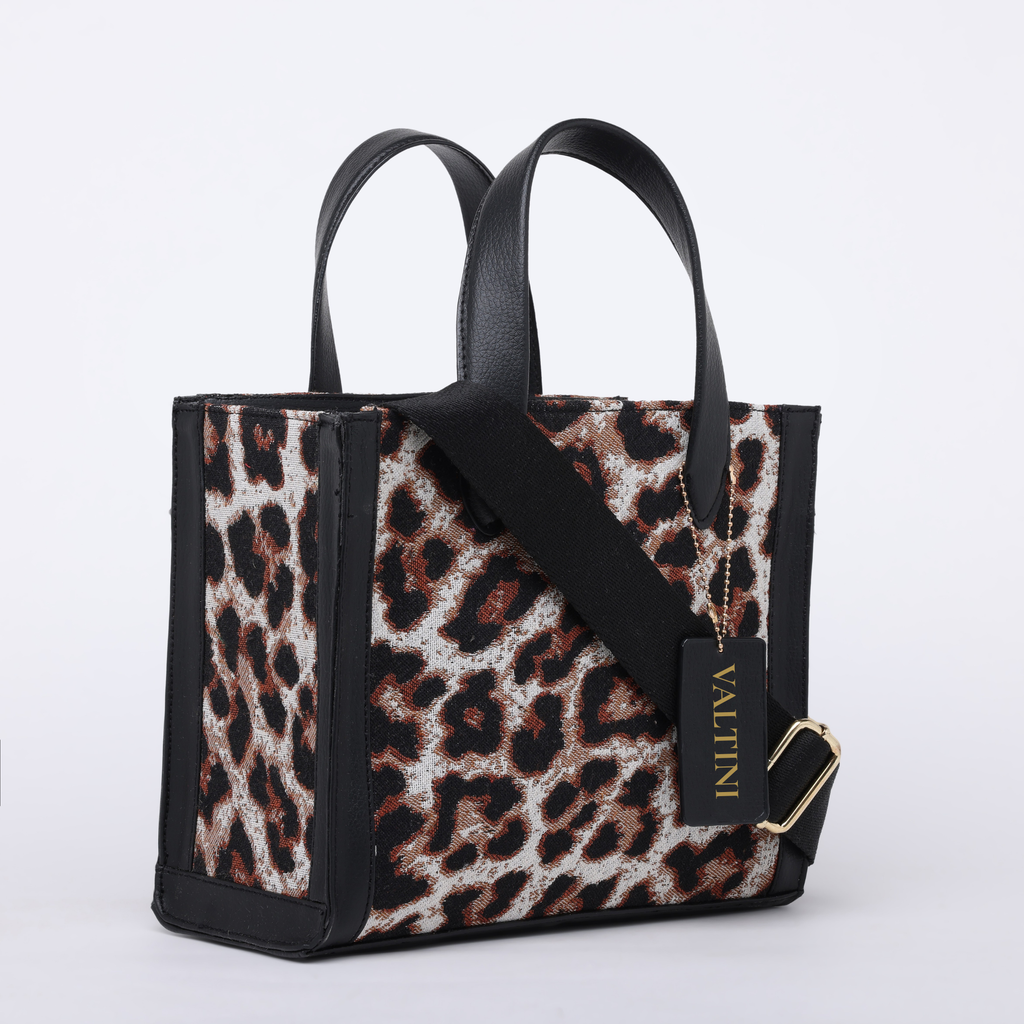 Leopard Jacquard Sling Shoulder