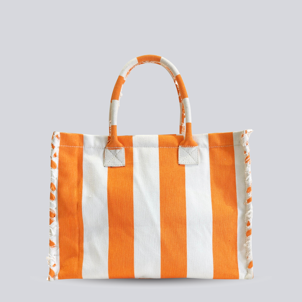 Citrus Jacquard Canvas Tote