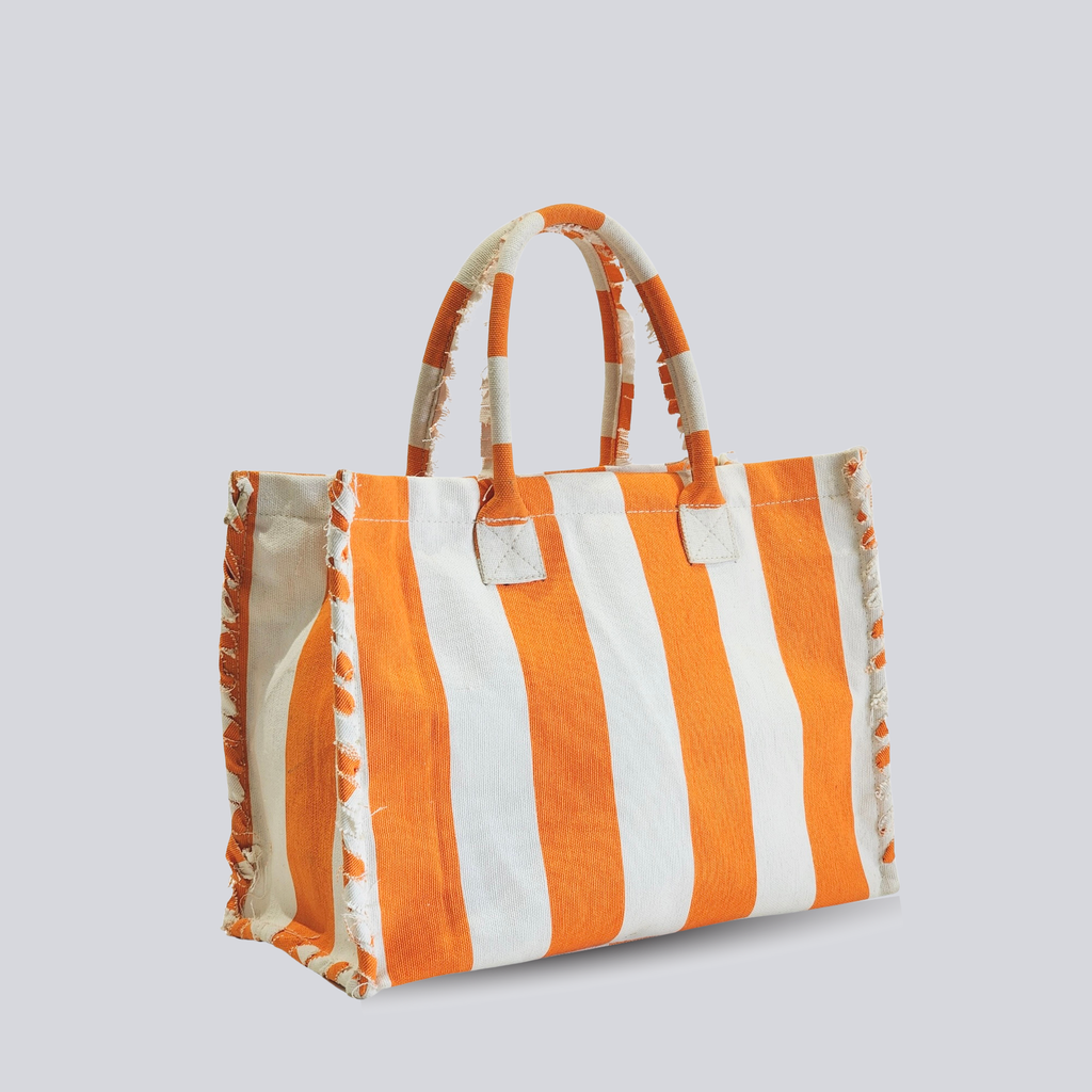 Citrus Jacquard Canvas Tote