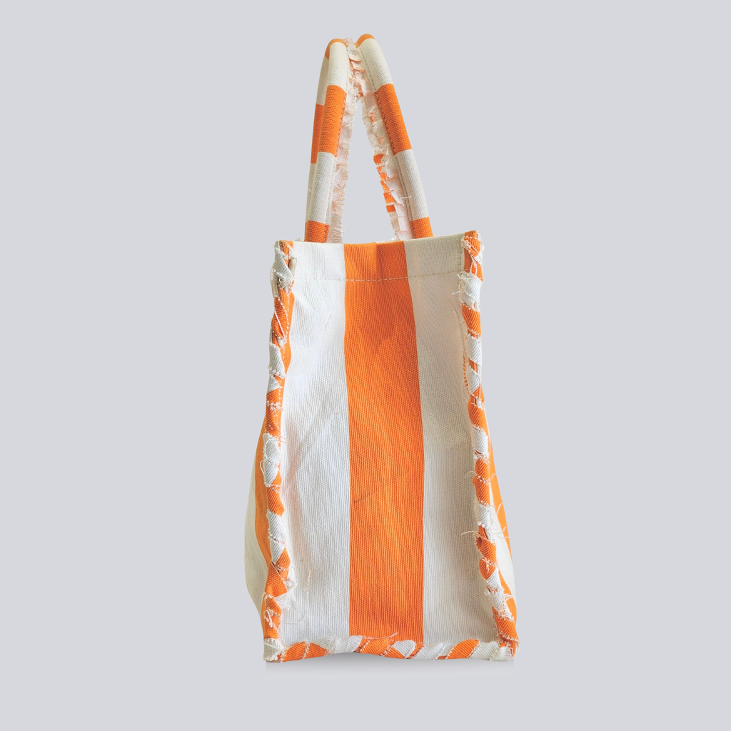 Citrus Jacquard Canvas Tote